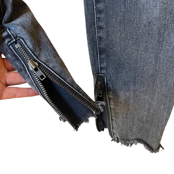 One Teaspoon Zipper Distressed Jeans - Picture 7 of 14
